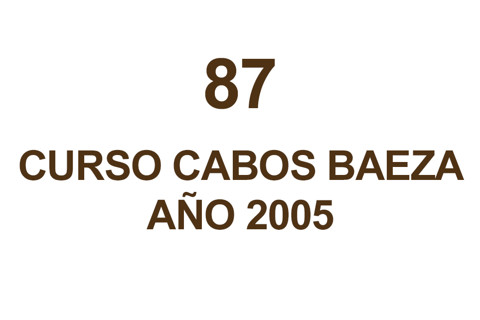 87 CURSO DE CABOS