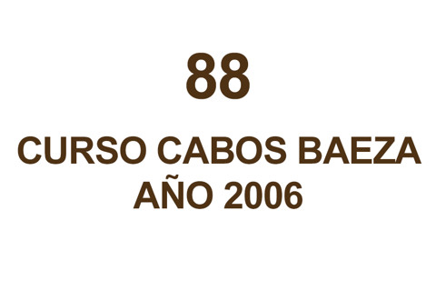 88 CURSO DE CABOS