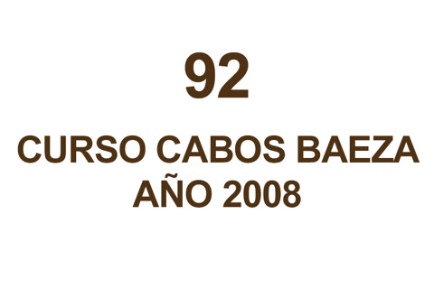 92 CURSO DE CABOS
