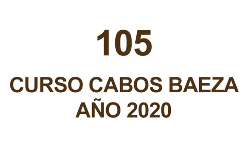 105 CURSO DE CABOS