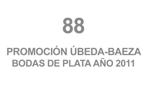 88 BODAS DE PLATA ÚBEDA-BAEZA