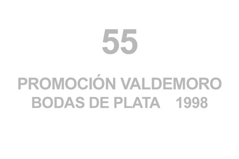 55 BODAS DE PLATA VALDEMORO