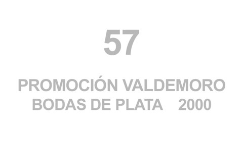 57 BODAS DE PLATA VALDEMORO