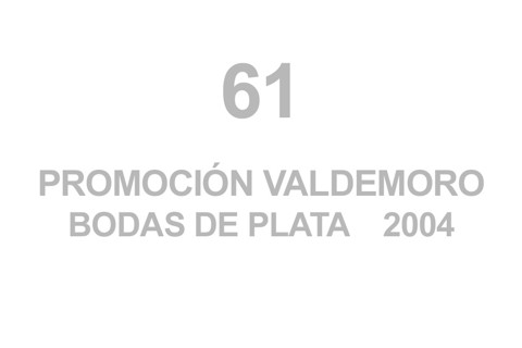 61 BODAS DE PLATA VALDEMORO
