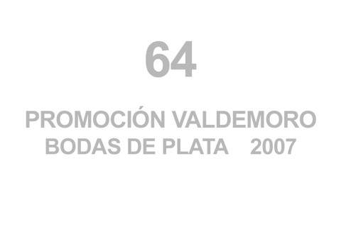 64 BODAS DE PLATA VALDEMORO