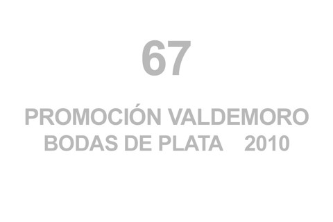 67 BODAS DE PLATA VALDEMORO